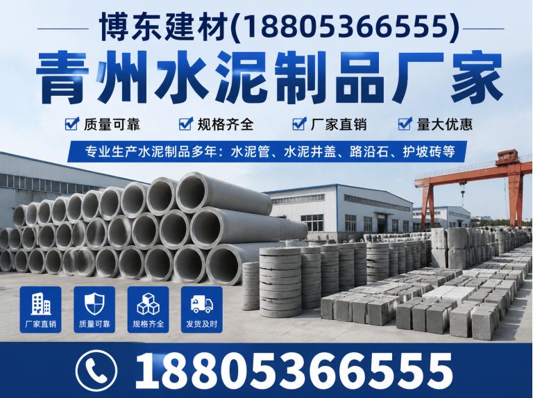 山东水泥制品定制展示图